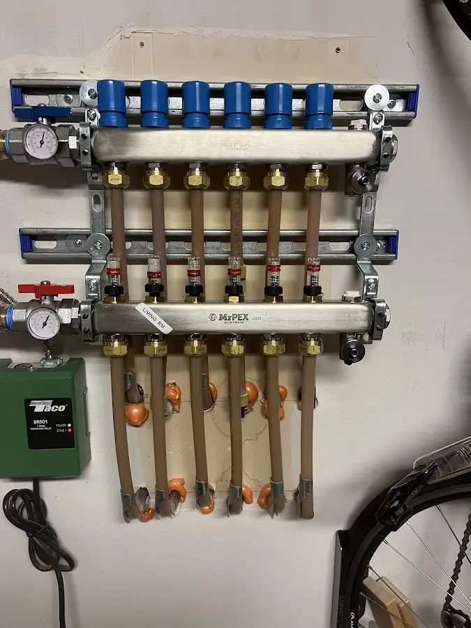 Plumber performing Leak Detection at a residential property in Revere